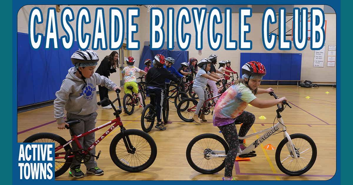 Kids bike education class